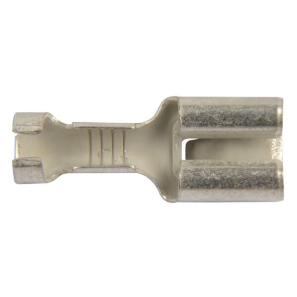 Flachsteckhülsen 1.5 - 2.5mm², B: 6.3 x 0.8mm