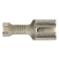 Flachsteckhülsen 1.5 - 2.5mm², B: 6.3 x 0.8mm