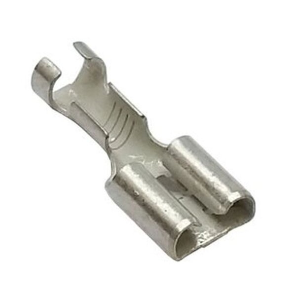 Flachsteckhülsen 1.5 - 2.5mm², B: 6.3 x 0.8mm