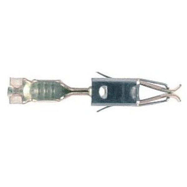 Flachsteckhülsen 1.0 - 1.5mm², Steckbreite 2.8 x 0.8mm