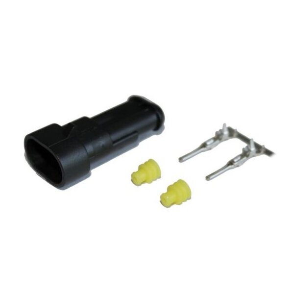 Superseal Steckverbinder Set 2-polig komplett