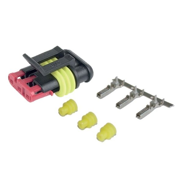 Superseal Steckverbinder Set 3-polig komplett