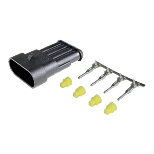 Superseal Steckverbinder Set 4-polig komplett