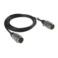 Verlängerungskabel  7-pol  3m Alu Stecker + Stecker