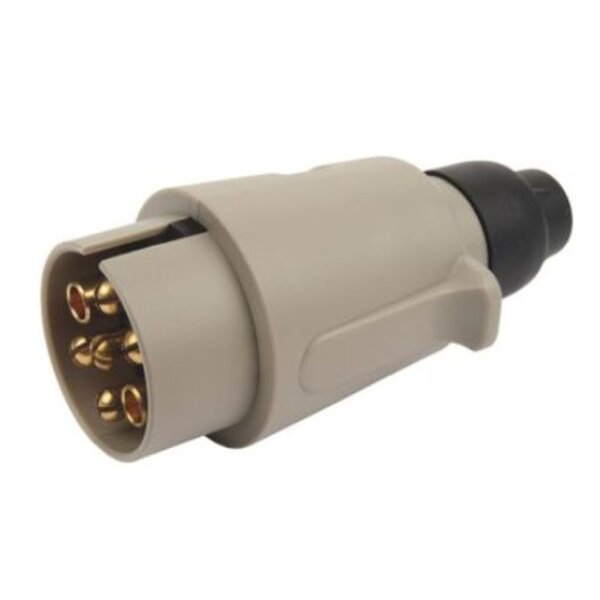 Stecker 7-pol Kunststoff ISO 3732 S-Typ