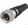 Stecker  2-pol ALU, mit Gummitülle  6-42V