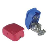 Quick - Power  + / - Batterieschnellveschluss, Messing