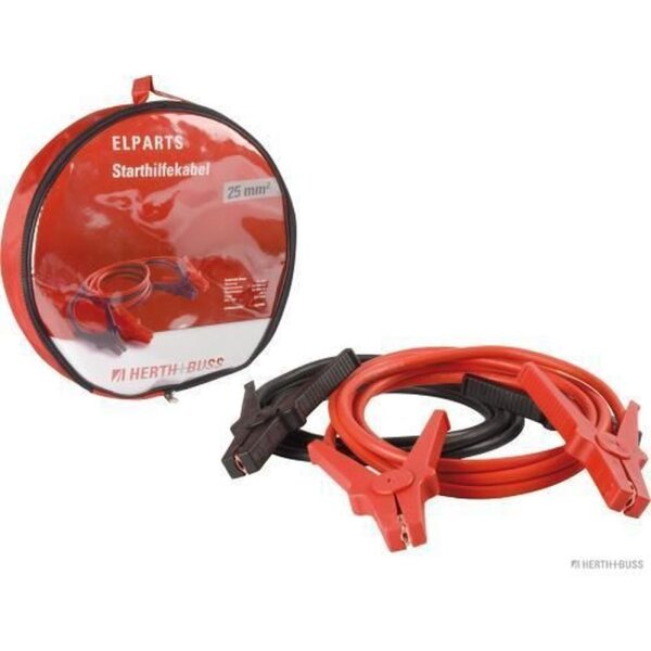 Starterkabel 25 qmm² / 3.5 m / Ladezange 350 Amp vollisoliert