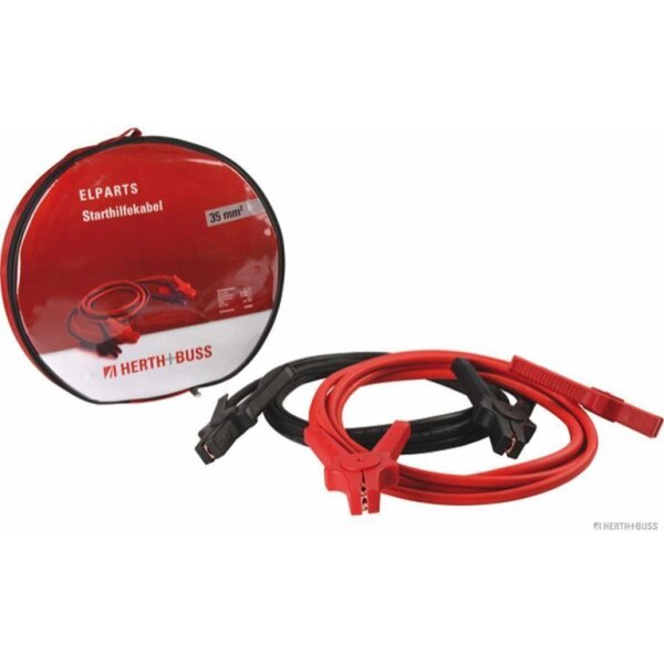 Starterkabel 35 qmm² / 4.5 m / Ladezange 480 Amp vollisoliert