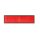Rückstrahler rot 122 x 32.5mm