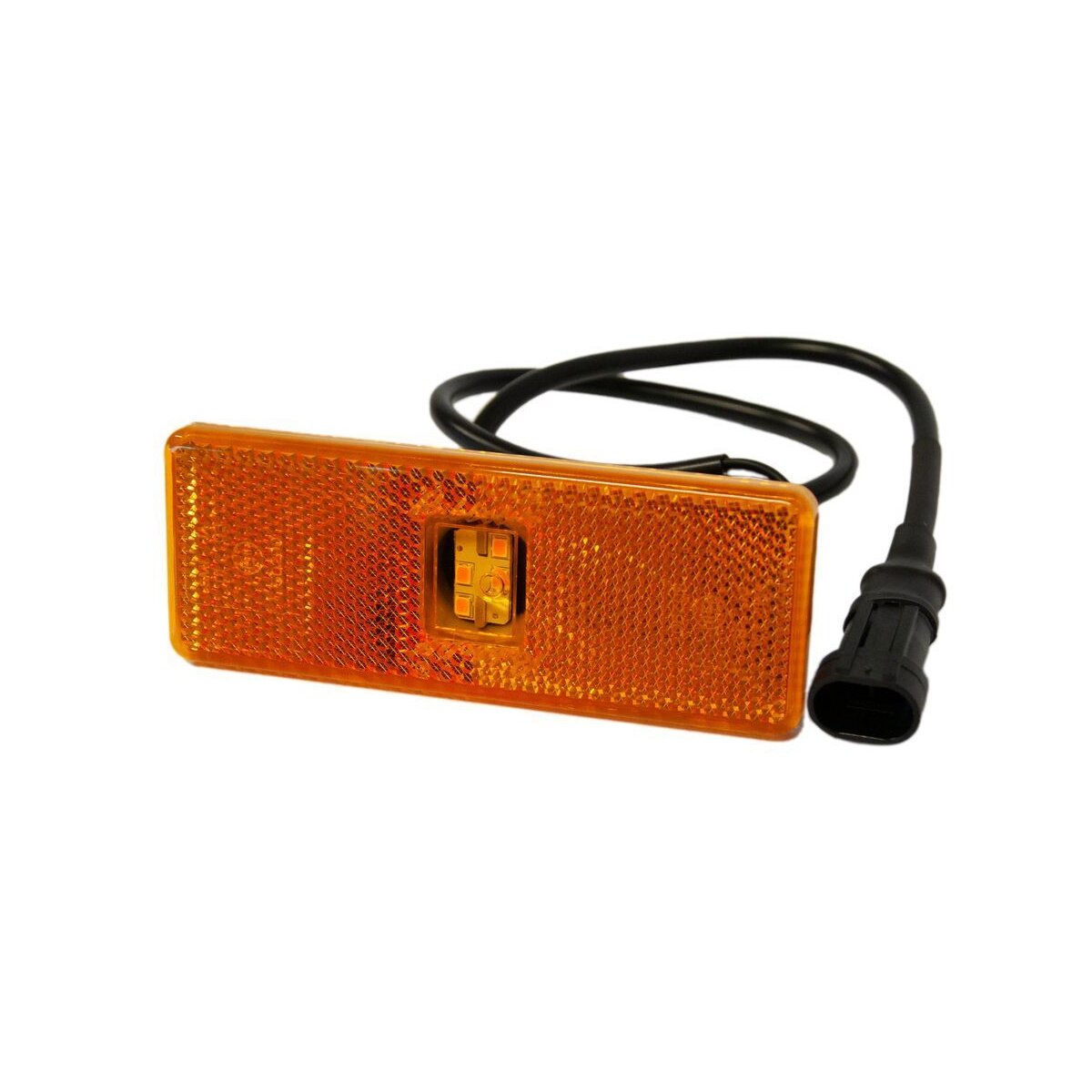 Rubbolite / Truck-Lite M851 12V/24V LED Amber Side Marker Lamp - Replacement Light
