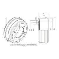 BT ADR 300x 90, 160/205/6 M18