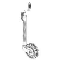 Stützrad    250kg  48mm  Hub 240mm