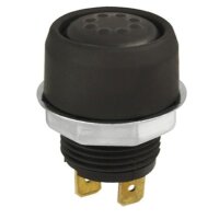 Drucktaster (12)  Ein/Aus 12-24V  IP67 wasserdicht