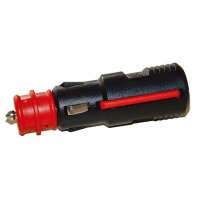 Universalstecker 2-pol ohne Sicherung 12-24V