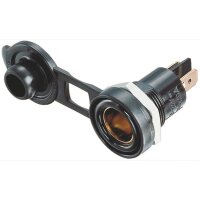 Einbau Steckdose 1-pol Kunststoff 12-24V
