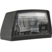 Kennzeichenleuchte klein Britax schwarz  C5W