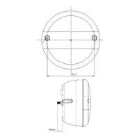 LED Schlussleuchte Rubbolite/ Truck- Lite 12/24V