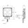 LED Arbeitsscheinwerfer Rubbolite/ Truck- Lite 10-30V
