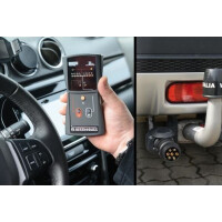 Prüfkoffer 7 + 13 Pol. 12V, für Zugfahrzeuge u. Anhänger -