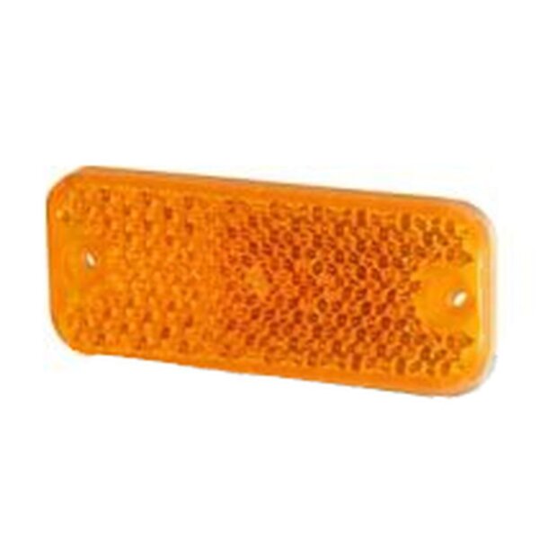 Rückstrahler Geka gelb 95 x 38mm