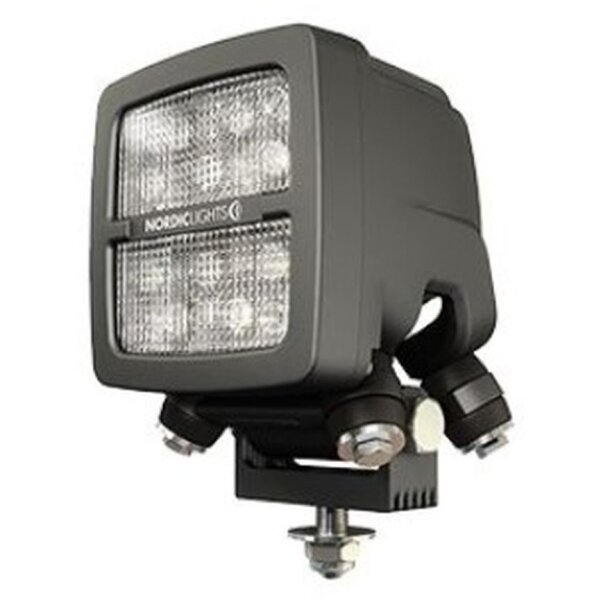 LED Arbeitsscheinw. 108x108x104, 12/24V Nordic-L.
