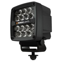 LED Arbeitsscheinw. 108x108x87, 12/24V Nordic-L.