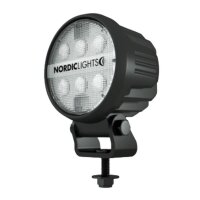 LED Arbeitsscheinw. Ø 93x72, 12/24V Nordic-Lights