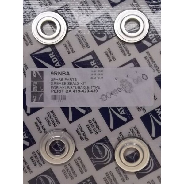 Nilosringe 52/25 Dichtsatz für 2 Achsen