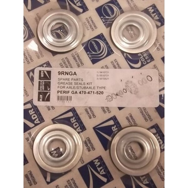Nilosringe 72/35 Dichtsatz für 2 Achsen
