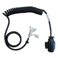 Spiralkabel 13-pol 12V Länge 2m,  Ifor