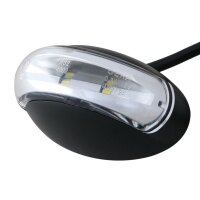 LED Positionsleuchte Geka weiss 12/24V