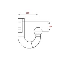Flanschkugel LB 83x56, D22.1kN, S270kg