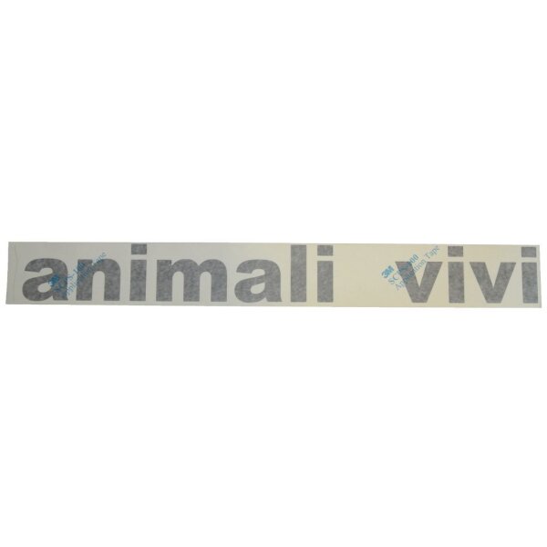 Selbstklebefolie adesivo" animali vivi" nero