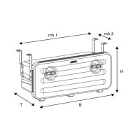 Werkzeugkiste  B  700  T 300  H 300