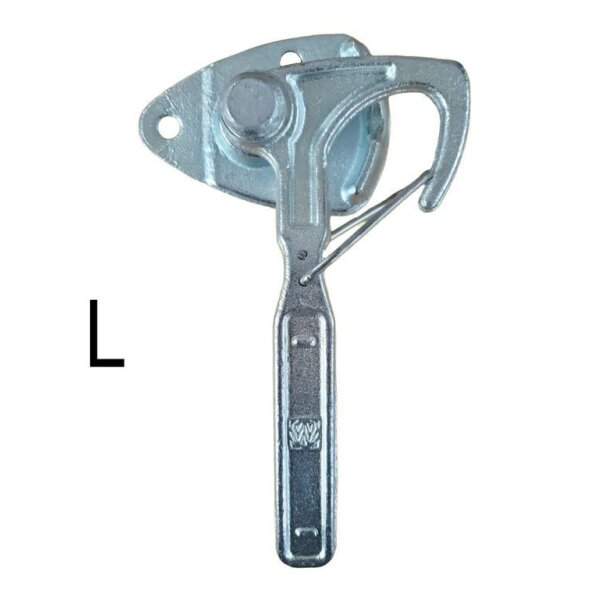 Hebelverschluss links mit Feder