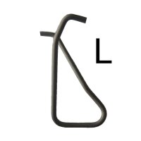 Feder lose links zu Hebelverschluss