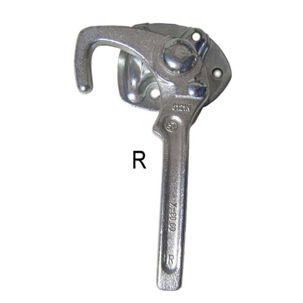 Hebelverschluss rechts mit Druckknopf