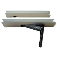 ALU Einfassverschluss, Höhe 410, links