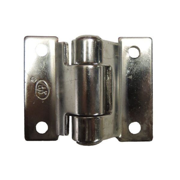 Scharnier L  73  B 61  H 20.5mm, Nirosta