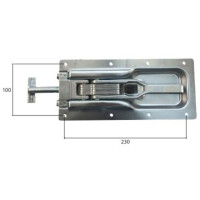 Riegelverschluss Einbau 335 x25mm Hestal