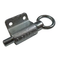 Federriegel links, verzinkt, ohne Arretierung