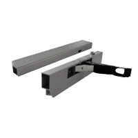 ALU Einfassverschluss, Höhe 410, links, 180°