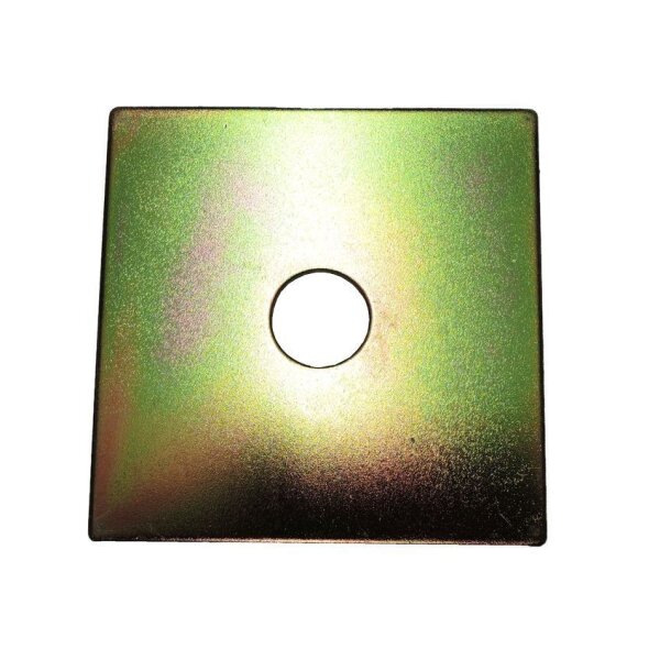 Zurrmulden Gegenplatte 100x100x3mm