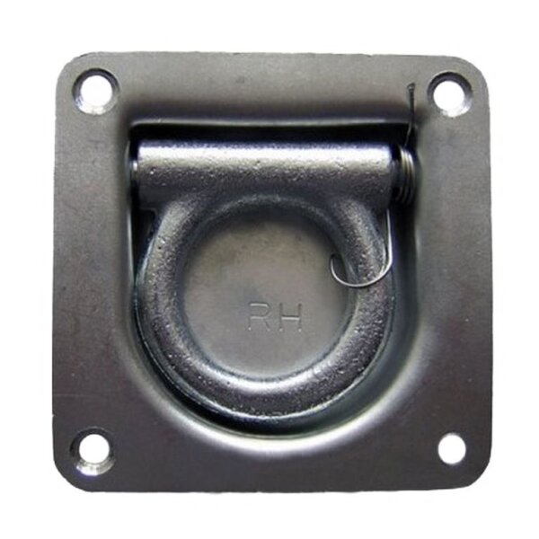 Zurrmulde 0800 daN, 105 x 105 M8 INOX