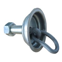 Zurrmulde Einbau, Tellerform drehbar