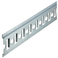 Schlitzloch-Zurrschiene  Alu  L 3000mm