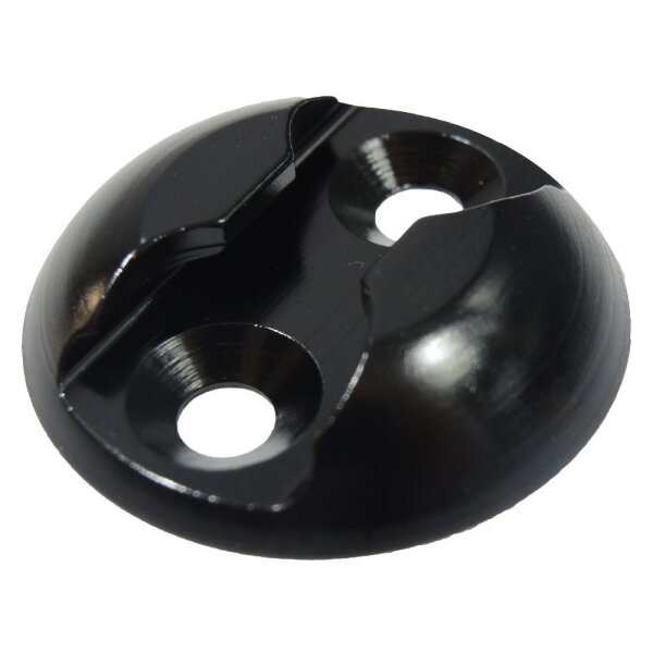 Airlinezurrpunkt, Alu rund Ø 45mm schwarz