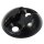 Airlinezurrpunkt, Alu rund Ø 45mm schwarz