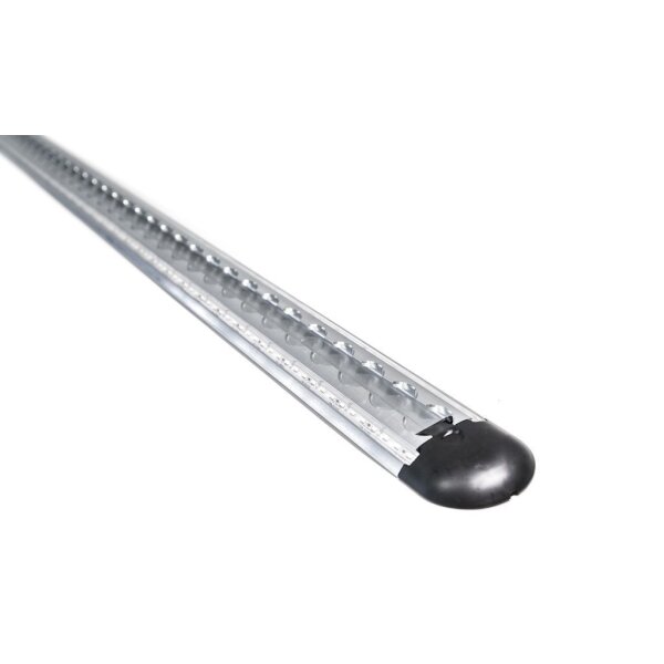 Airlineschiene Alu rund B 50 mit LED-Stripes